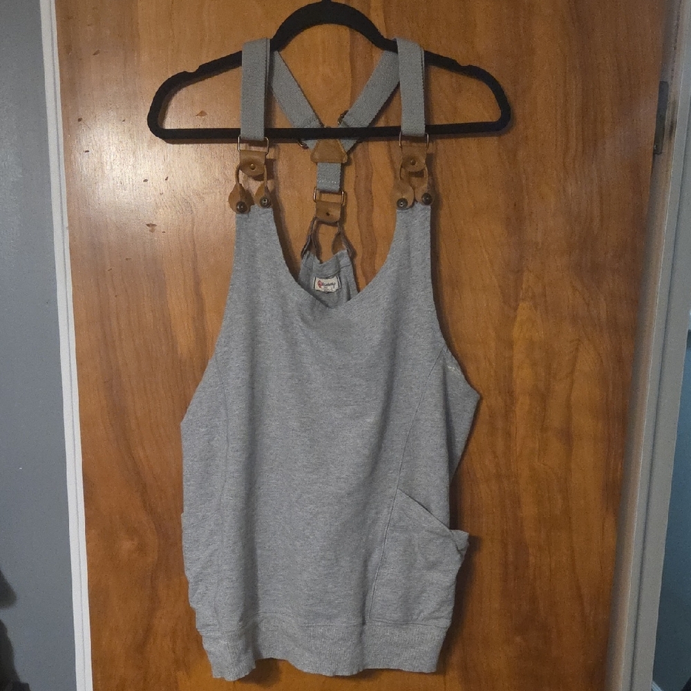 Olseboye Gray Overall Tank Top